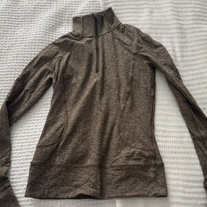 lululemon athletica Brown Sweatshirt